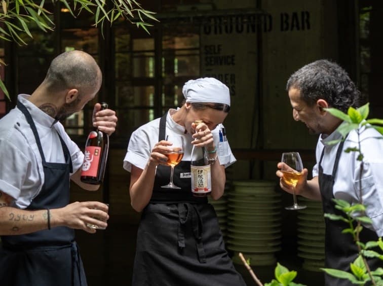 WRAPPED - Sake and Snacks at Stamba